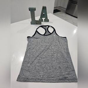 Adidas gray athletic tank top Size M